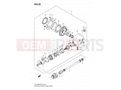 SUZUKI VLR1800UF L0 (2010) Intruder C1800R / Boulevard C109R 26 - PROPELLER SHAFT/FINAL DRIVE GEAR