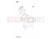 SUZUKI VLR1800UF L0 (2010) Intruder C1800R / Boulevard C109R 43 - FUEL TANK COVER