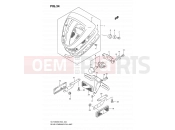 SUZUKI VLR1800UF L0 (2010) Intruder C1800R / Boulevard C109R 34 - REAR COMBINATION LAMP