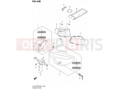 SUZUKI VLR1800UF L0 (2010) Intruder C1800R / Boulevard C109R 44B - FRAME COVER (VLR1800TK9)