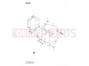 SUZUKI VLR1800UF L0 (2010) Intruder C1800R / Boulevard C109R 45 - SIDE LOWER COVER