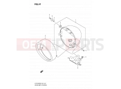 SUZUKI VLR1800UF L0 (2010) Intruder C1800R / Boulevard C109R 47 - HEADLAMP HOUSING