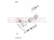 SUZUKI VLR1800 / VLR1800T K8 (2008) Intruder C1800R / Boulevard C109R 25 - SECONDARY DRIVE GEAR
