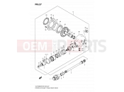 SUZUKI VLR1800 / VLR1800T K8 (2008) Intruder C1800R / Boulevard C109R 27 - PROPELLER SHAFT/FINAL DRIVE GEAR