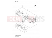SUZUKI VLR1800 / VLR1800T K8 (2008) Intruder C1800R / Boulevard C109R 67 - REAR CALIPER