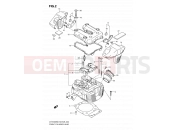 SUZUKI VLR1800 / VLR1800T K9 (2009) Intruder C1800R / Boulevard C109R 2 - FRONT CYLINDER HEAD