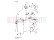 SUZUKI VLR1800 / VLR1800T K9 (2009) Intruder C1800R / Boulevard C109R 20 - RADIATOR HOSE
