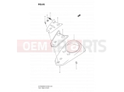 SUZUKI VLR1800 / VLR1800T K9 (2009) Intruder C1800R / Boulevard C109R 45 - FUEL TANK COVER