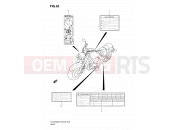 SUZUKI VLR1800 / VLR1800T K9 (2009) Intruder C1800R / Boulevard C109R 55 - LABEL