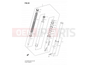 SUZUKI VLR1800 / VLR1800T K9 (2009) Intruder C1800R / Boulevard C109R 58 - FRONT DAMPER