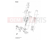 SUZUKI VLR1800 / VLR1800T K9 (2009) Intruder C1800R / Boulevard C109R 59 - STEERING STEM