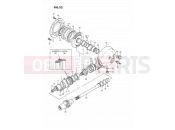 SUZUKI VS1400GLP K (1989) Intruder 22 - PROPELLER SHAFT - FINAL DRIVE GEAR
