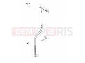 SUZUKI VS1400GLP K (1989) Intruder 50 - FRONT BRAKE HOSE