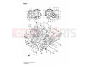 SUZUKI VS1400GLP T (1996) Intruder (E03,E28,E33) 4 - CRANKCASE