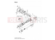 SUZUKI VS1400GLP T (1996) Intruder (E03,E28,E33) 22 - PROPELLER SHAFT - FINAL DRIVE GEAR
