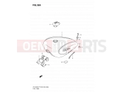 SUZUKI VS1400GLP V (1997) Intruder (E03,E28,E33) 38A - FUEL TANK (MODEL V/W)