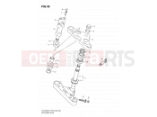 SUZUKI VS1400GLP V (1997) Intruder (E03,E28,E33) 49 - STEERING STEM (MODEL T/V/W/X)
