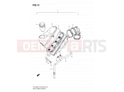 SUZUKI VS1400GLP W (1998) Intruder (E03,E28,E33) 13 - AIR CLEANER (FRONT)