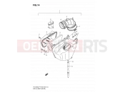 SUZUKI VS1400GLP W (1998) Intruder (E03,E28,E33) 14 - AIR CLEANER (REAR)