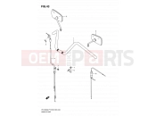 SUZUKI VS1400GLP W (1998) Intruder (E03,E28,E33) 43 - HANDLEBAR (MODEL T/V/W/X)