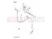 SUZUKI VS1400GLP W (1998) Intruder (E03,E28,E33) 53 - CLUTCH CYLINDER