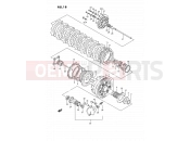SUZUKI VS1400GLP / VS1400GLF P (1993) Intruder (E01,E04,E17,E21,E22,E24,E34) 18 - CLUTCH