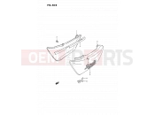 SUZUKI VS1400GLP / VS1400GLF P (1993) Intruder (E01,E04,E17,E21,E22,E24,E34) 40B - FRAME COVER (MODEL N/P/R)