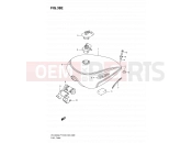 SUZUKI VS1400GLP K3 (2003) Intruder (E03,E28,E33) 38E - FUEL TANK (MODEL K3)
