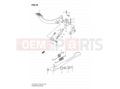 SUZUKI VS1400GLP K3 (2003) Intruder (E03,E28,E33) 35 - STAND - REAR BRAKE