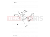 SUZUKI VS1400GLP K3 (2003) Intruder (E03,E28,E33) 41B - FRAME COVER (MODEL K2/K3)