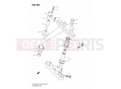 SUZUKI VS1400GLP K3 (2003) Intruder (E03,E28,E33) 49A - STEERING STEM (MODEL Y/K1/K2/K3)