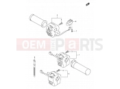 SUZUKI VS1400GLP T (1996) Intruder (E02) 33 - HANDLE SWITCH