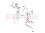 SUZUKI VS1400GLP T (1996) Intruder (E02) 56 - REAR MASTER CYLINDER