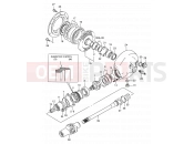 SUZUKI VS1400GLP X (1999) Intruder (E02) 22 - PROPELLER SHAFT - FINAL DRIVE GEAR
