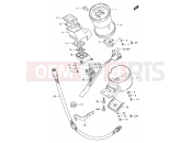 SUZUKI VS1400GLP K1 (2001) Intruder (E17,E22,E34) 28 - SPEEDOMETER