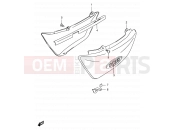 SUZUKI VS1400GLP K1 (2001) Intruder (E17,E22,E34) 40A - FRAME COVER (MODEL W/X/Y/K1)