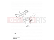 SUZUKI VS1400GLP K2 (2002) Intruder (E17,E22,E34) 40B - FRAME COVER (MODEL K2/K3)