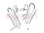 SUZUKI VS1400GLP / VS1400GLF M (1991) Intruder (E03,E28,E33) 10 - CAM CHAIN
