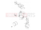 SUZUKI VS1400GLP / VS1400GLF M (1991) Intruder (E03,E28,E33) 16 - OIL PUMP - FUEL PUMP