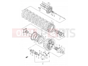 SUZUKI VS1400GLP / VS1400GLF M (1991) Intruder (E03,E28,E33) 18 - CLUTCH