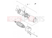 SUZUKI VS1400GLP / VS1400GLF M (1991) Intruder (E03,E28,E33) 23 - STARTING MOTOR