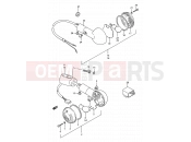 SUZUKI VS1400GLP / VS1400GLF M (1991) Intruder (E03,E28,E33) 29 - TURN SIGNAL LAMP