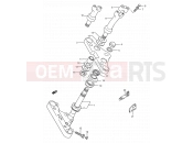 SUZUKI VS1400GLP / VS1400GLF M (1991) Intruder (E03,E28,E33) 41 - STEERING STEM