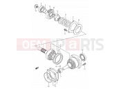 SUZUKI VS1400GLP / VS1400GLF P (1993) Intruder (E03,E28,E33) 20 - SECONDARY DRIVE GEAR
