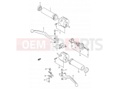 SUZUKI VS1400GLP / VS1400GLF P (1993) Intruder (E03,E28,E33) 46A - HANDLE SWITCH (MODEL L/M/N/P/R)