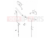 SUZUKI VS1400GLP / VS1400GLF P (1993) Intruder (E03,E28,E33) 44A - HANDLEBAR (VS1400GLFS)