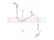 SUZUKI VS1400GLP / VS1400GLF P (1993) Intruder (E03,E28,E33) 53 - CLUTCH HOSE