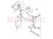 SUZUKI VS1400GLP / VS1400GLF P (1993) Intruder (E03,E28,E33) 58 - REAR MASTER CYLINDER