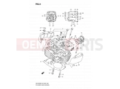 SUZUKI VS1400 K9 (2009) Intruder 3 - CYLINDER HEAD (REAR)