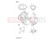 SUZUKI VS1400 K9 (2009) Intruder 6 - CRANKCASE COVER